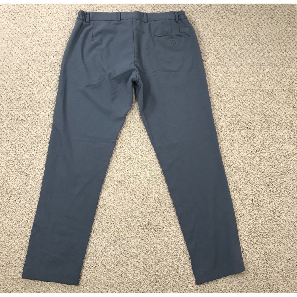 Rare Rabbit Travellers Basic Travel-2 Blue Grey Stretch Trousers Mens Size 34 - Picture 3 of 9